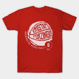 Kristaps Porzingis Washington Basketball T-Shirt